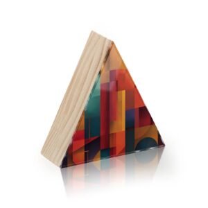 Totem Decorativo 'Ritmo da Cor'