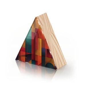 Totem Decorativo 'Ritmo da Cor'