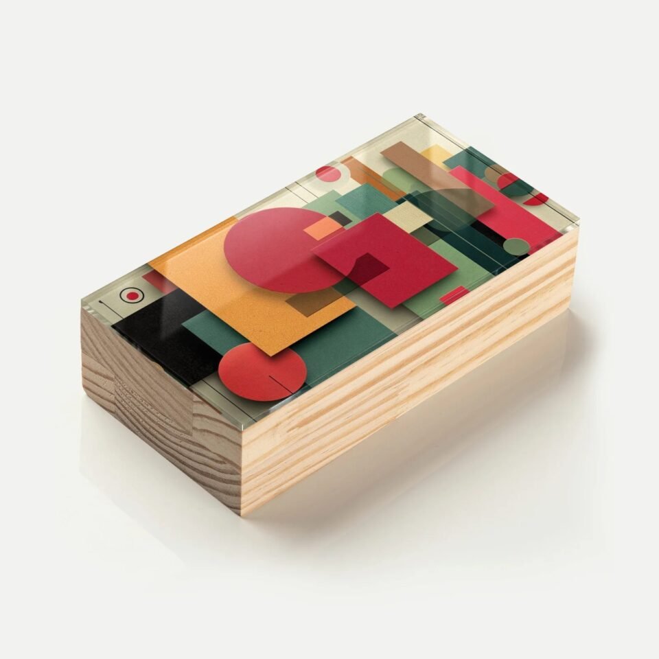 Totem Decorativo 'Cores em Ordem'