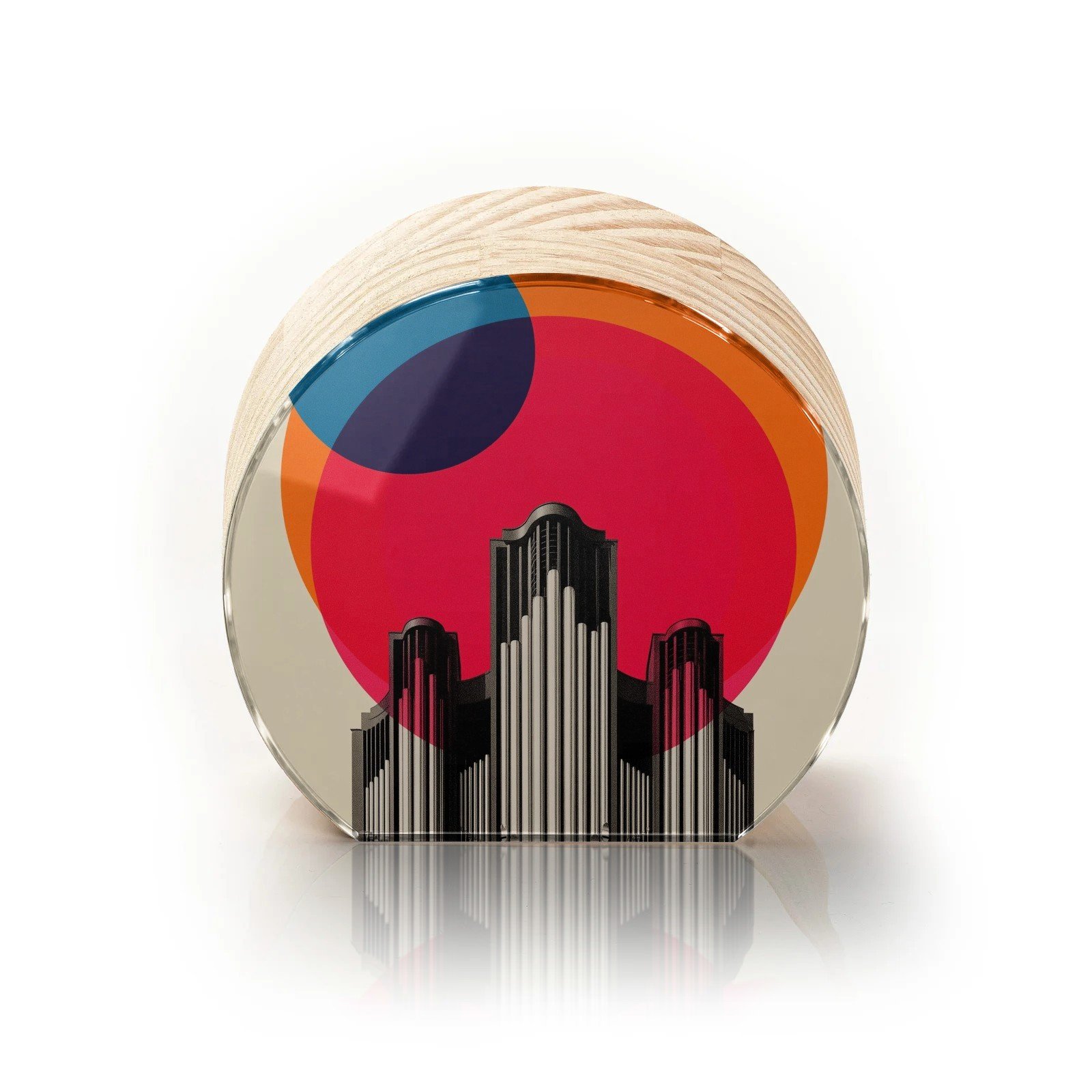 Totem Decorativo 'Sol Urbano'