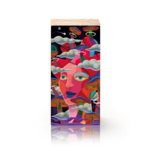 Totem Decorativo 'Viagem Onírica'