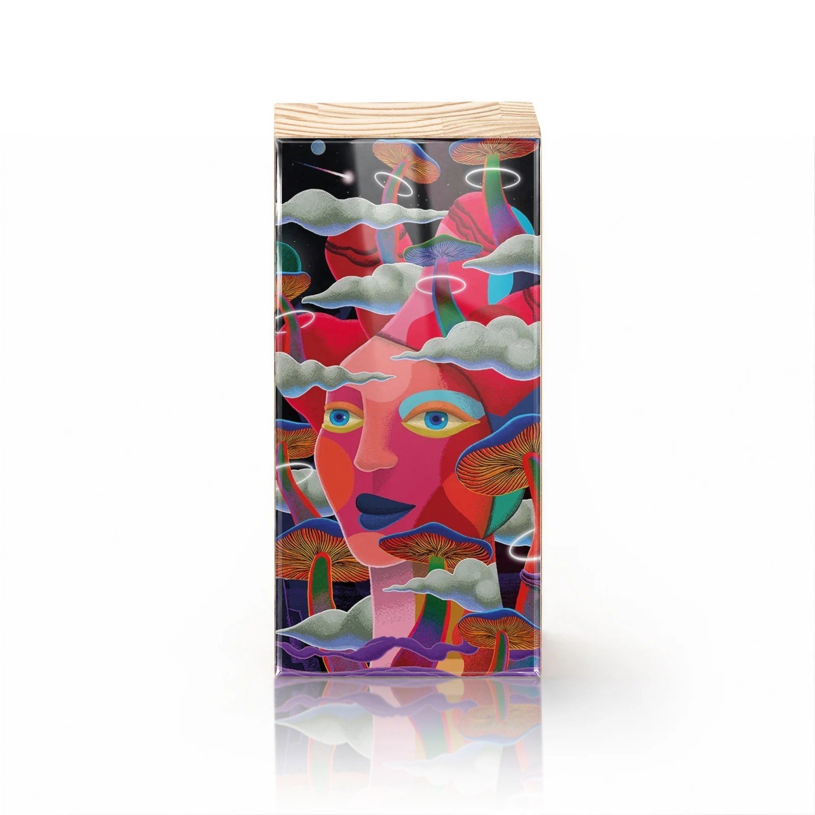 Totem Decorativo 'Viagem Onírica'