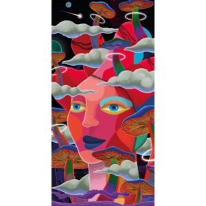 Totem Decorativo 'Viagem Onírica'