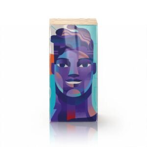 Totem Decorativo 'Figura Solar'