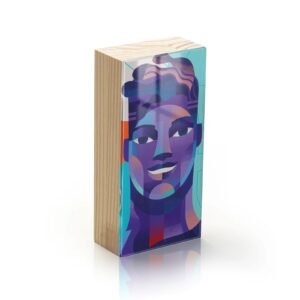 Totem Decorativo 'Figura Solar'