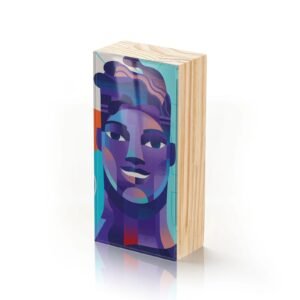 Totem Decorativo 'Figura Solar'