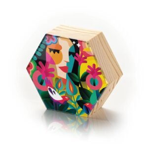 Totem Decorativo 'Flor do Dia'