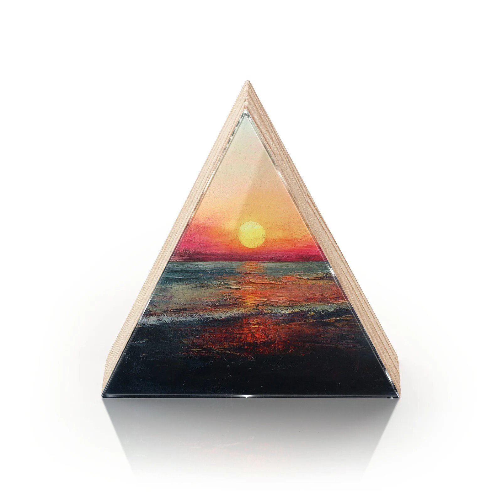Totem Decorativo 'Horizonte Ardente'