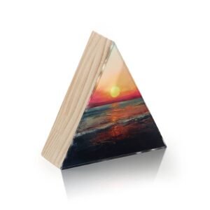Totem Decorativo 'Horizonte Ardente'