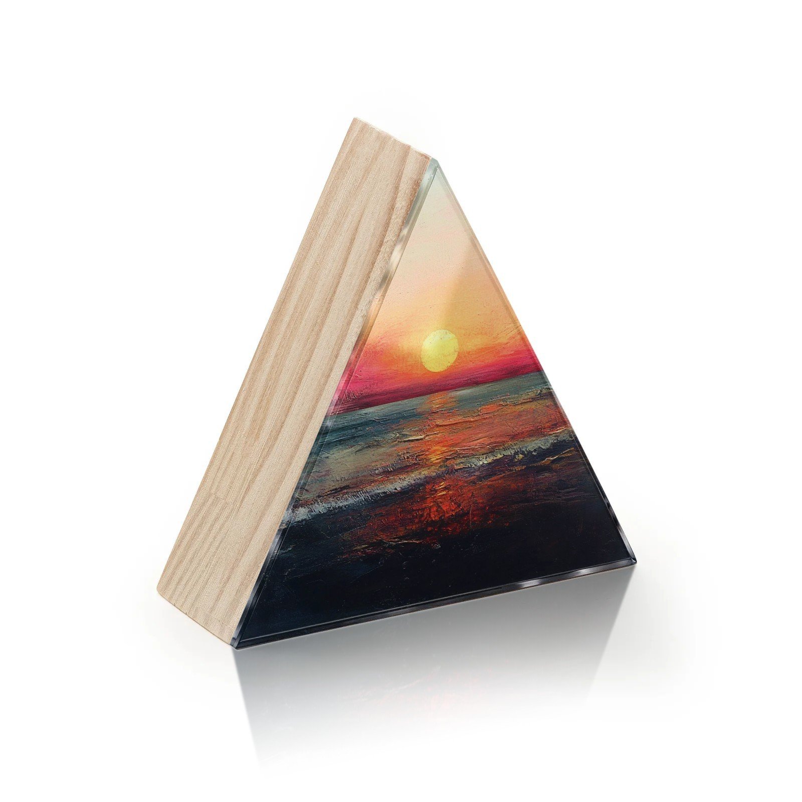 Totem Decorativo 'Horizonte Ardente'
