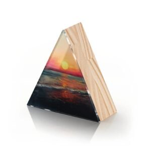 Totem Decorativo 'Horizonte Ardente'
