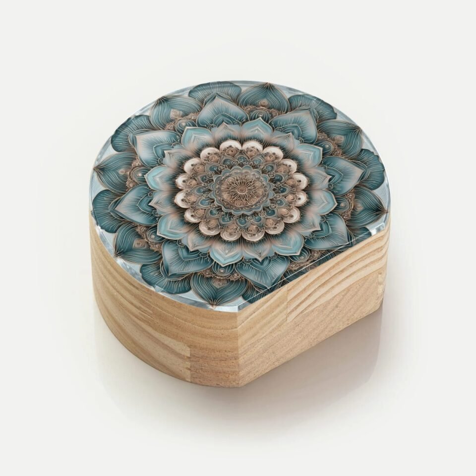 Totem Decorativo 'Flor Infinita'