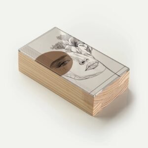 Totem Decorativo 'Florescer Interior'