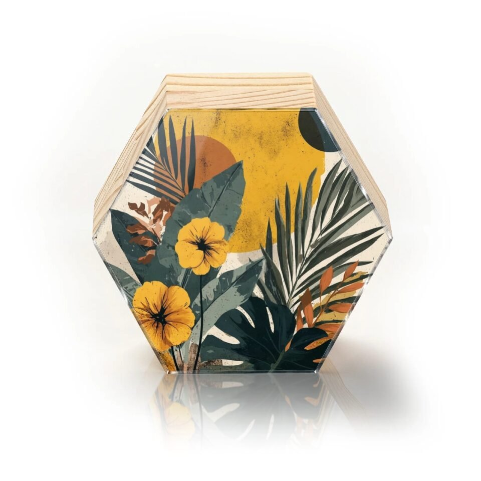 Totem Decorativo 'Floresta Solar'