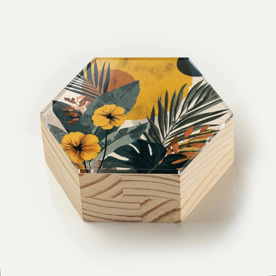 Totem Decorativo 'Floresta Solar'