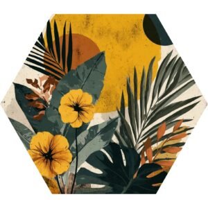Totem Decorativo 'Floresta Solar'