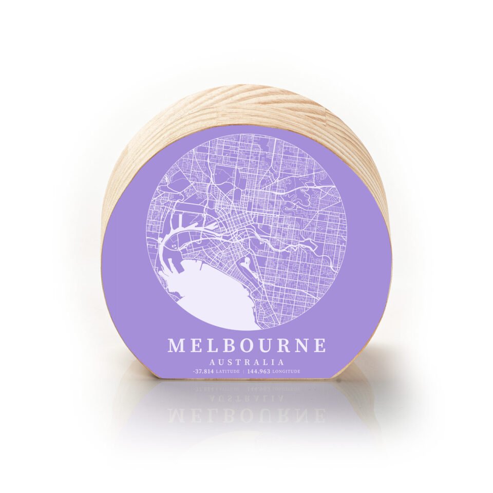 Mapa de Melbourne