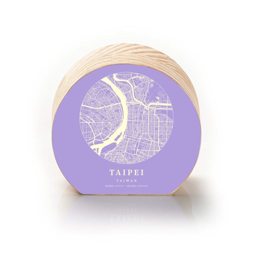 Mapa de Taipei