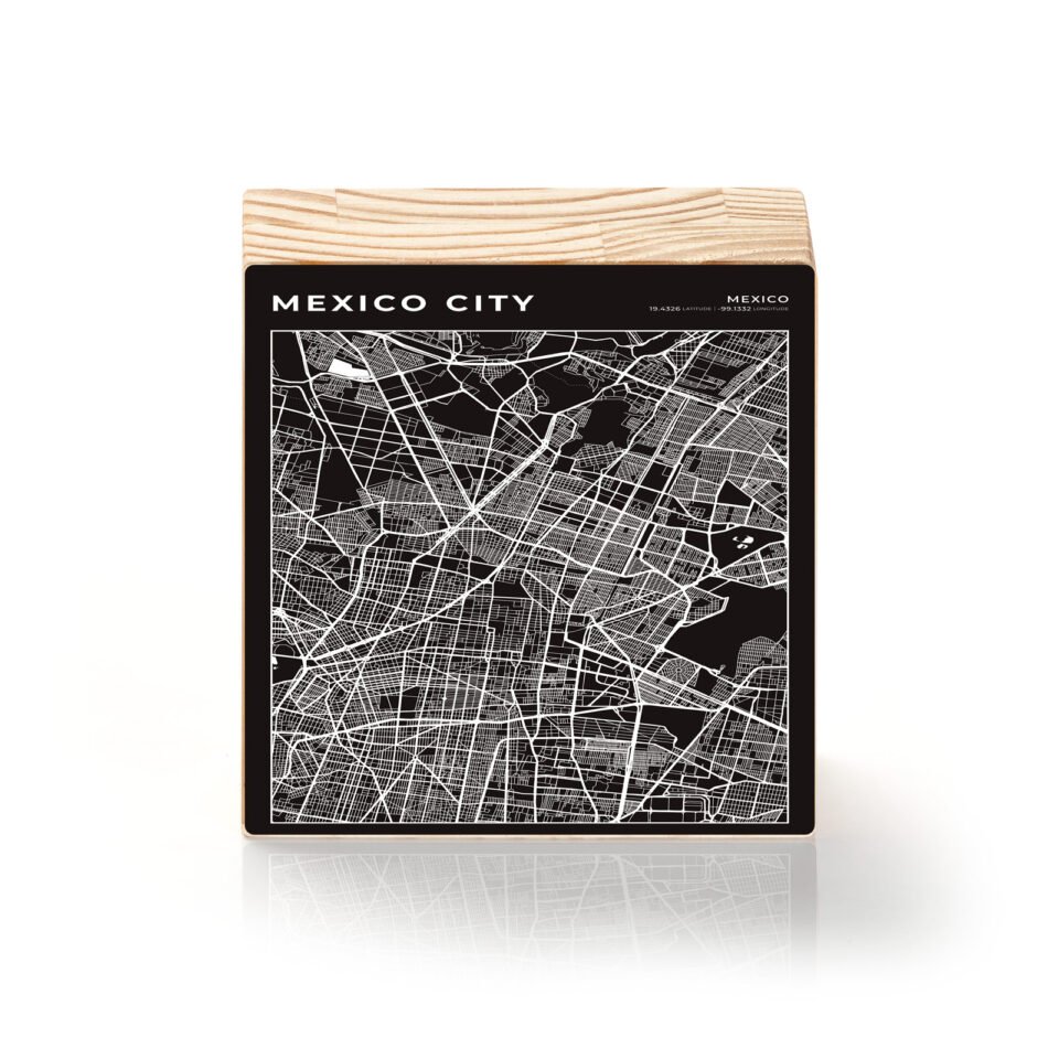 Mapa da Cidade do México