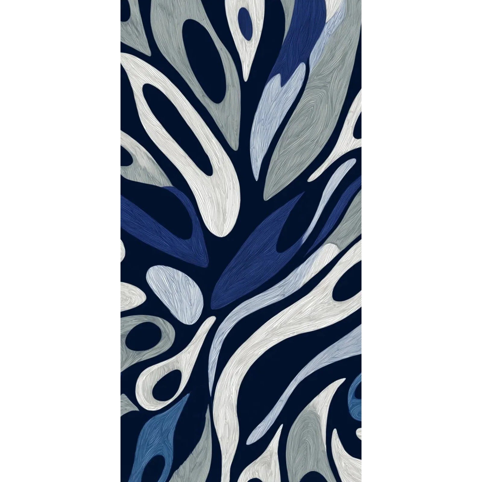 Totem Decorativo 'Raízes do Azul'