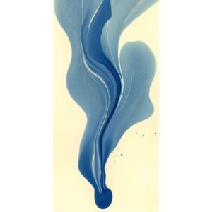 Totem Decorativo 'Sopro Azul'