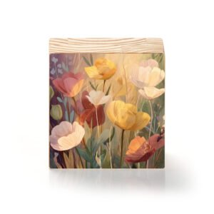 Totem Decorativo 'Jardim Encantado'