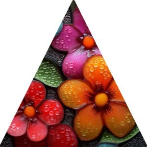 Totem Decorativo 'Gotas de Cor'