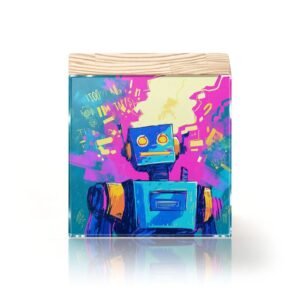 Totem Decorativo 'Bug Criativo'