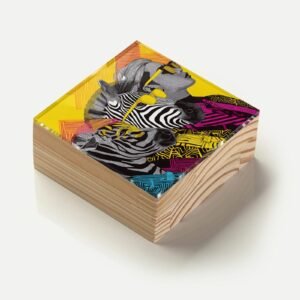 Totem Decorativo 'Tribo Futurista'