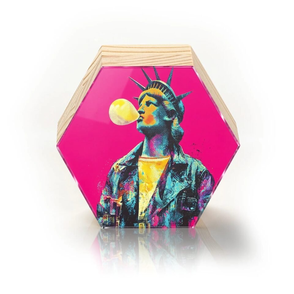 Totem Decorativo 'Liberdade Pop'