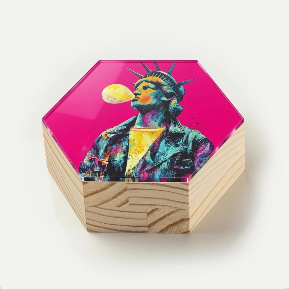 Totem Decorativo 'Liberdade Pop'