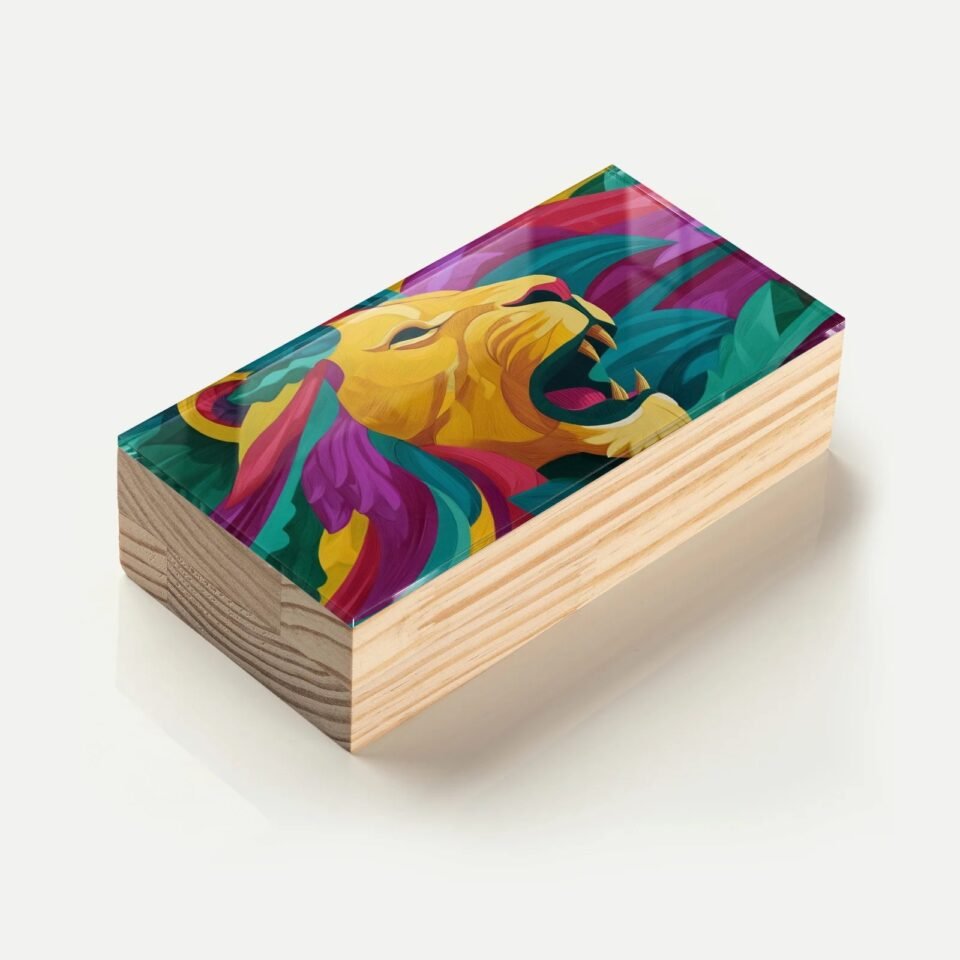 Totem Decorativo 'Brado Selvagem'