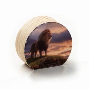 Totem Decorativo 'Entardecer Nobre'