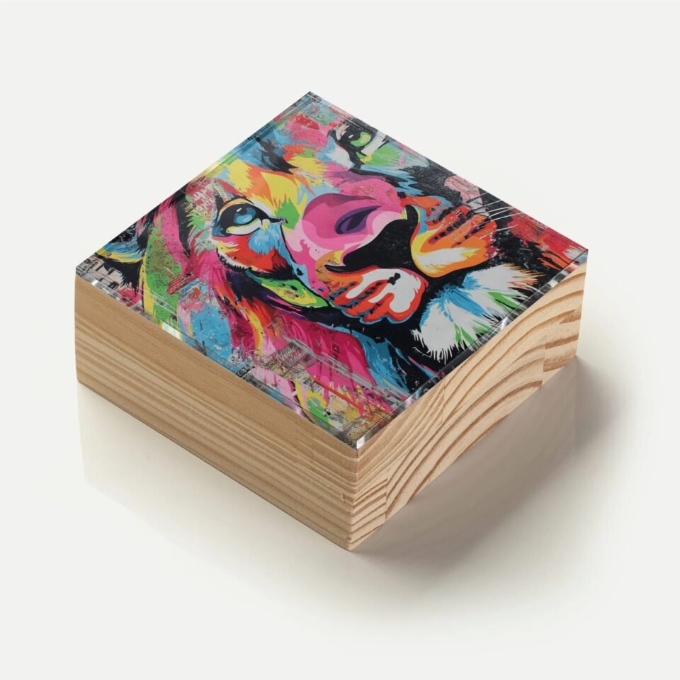 Totem Decorativo 'Realeza Urbana'