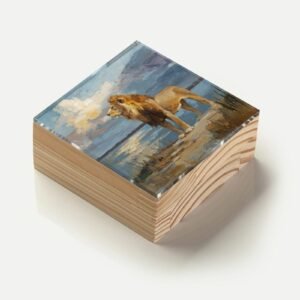 Totem Decorativo 'Rei do Horizonte'