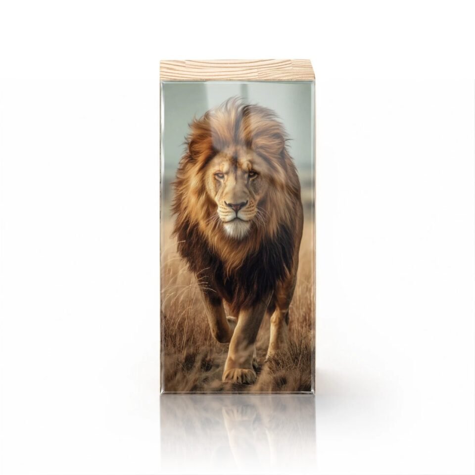 Totem Decorativo 'Instinto Real'