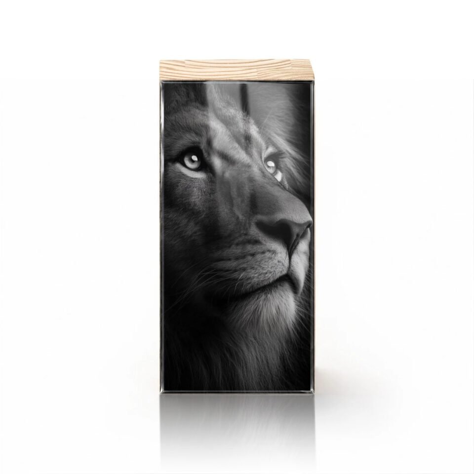Totem Decorativo 'Silêncio do Rei'