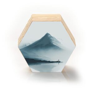 Totem Decorativo 'Montanha Serena'