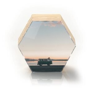 Totem Decorativo 'Horizonte em Movimento'