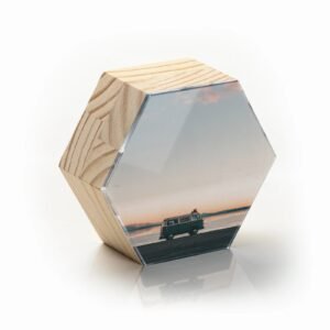 Totem Decorativo 'Horizonte em Movimento'