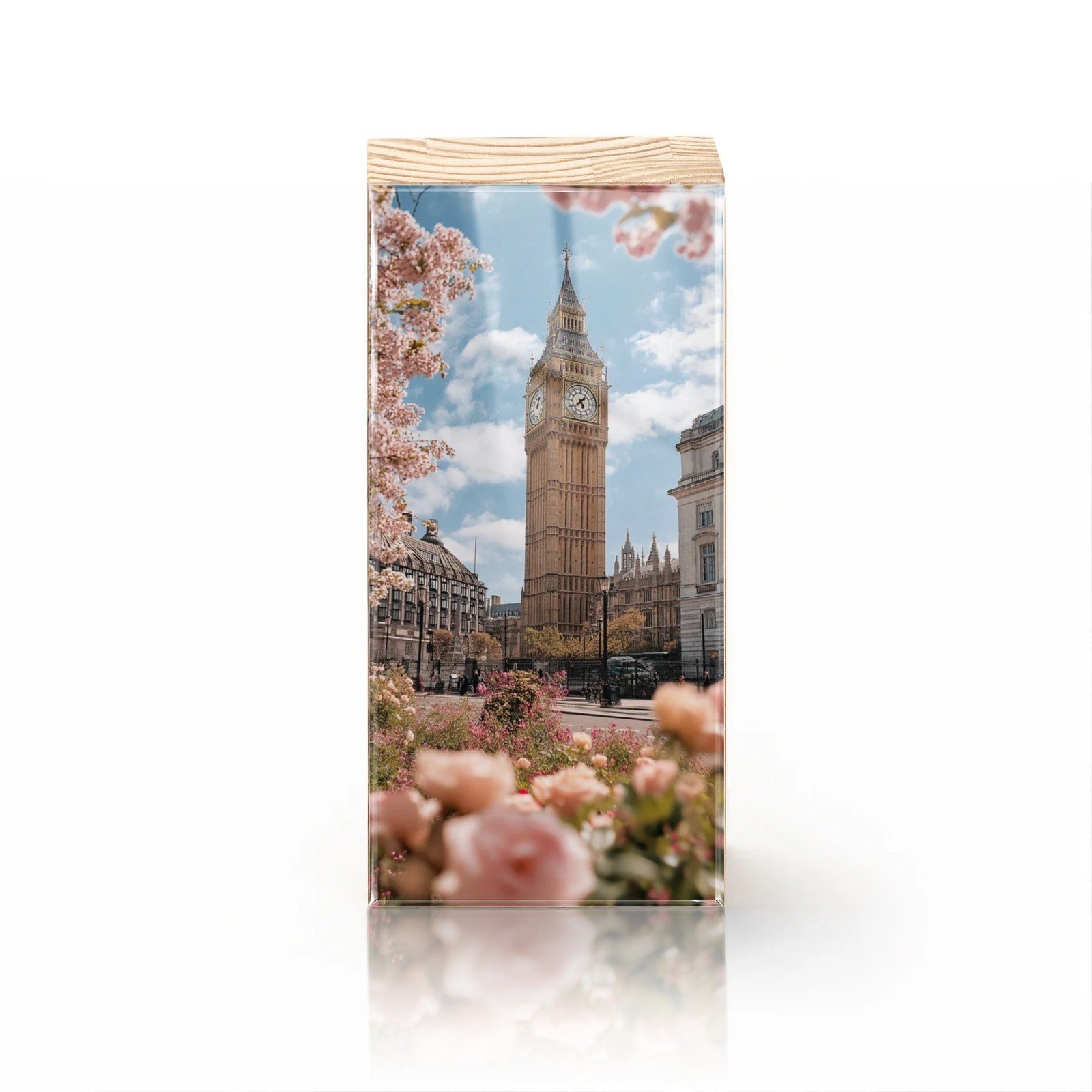 Totem Decorativo 'Flores de Westminster'