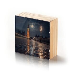 Totem Decorativo 'Noite em Westminster'