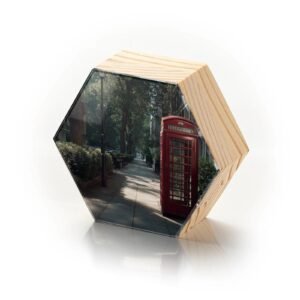 Totem Decorativo 'Silêncio de Notting Hill'