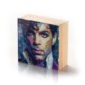Totem Decorativo 'Alma em Roxo'
