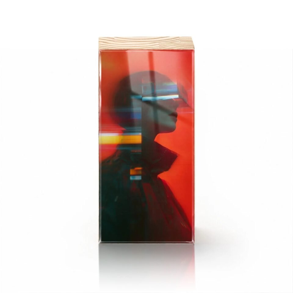 Totem Decorativo 'Visão Digital'