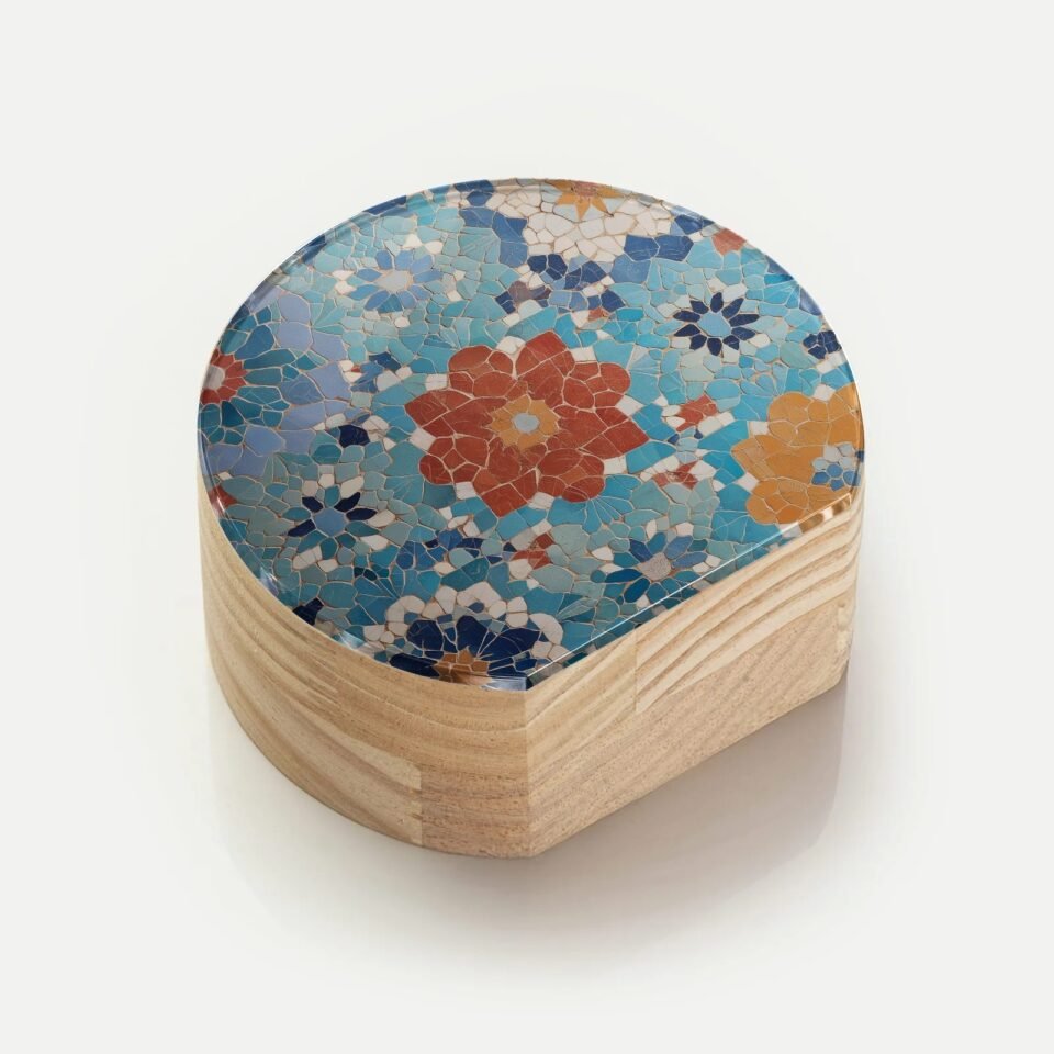 Totem Decorativo 'Jardim Andaluz'