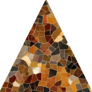 Totem Decorativo 'Fragmentos de Fogo'