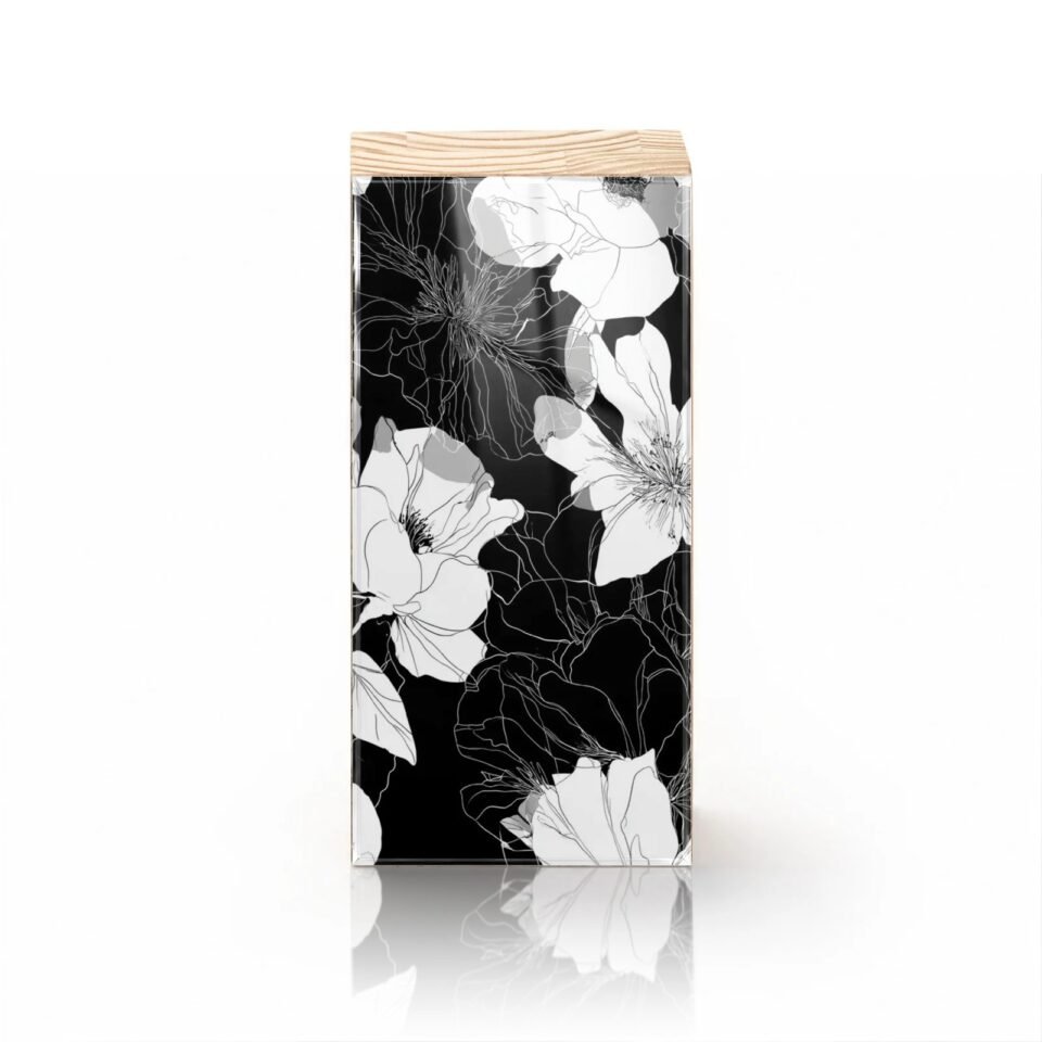 Totem Decorativo 'Silêncio em Flor'