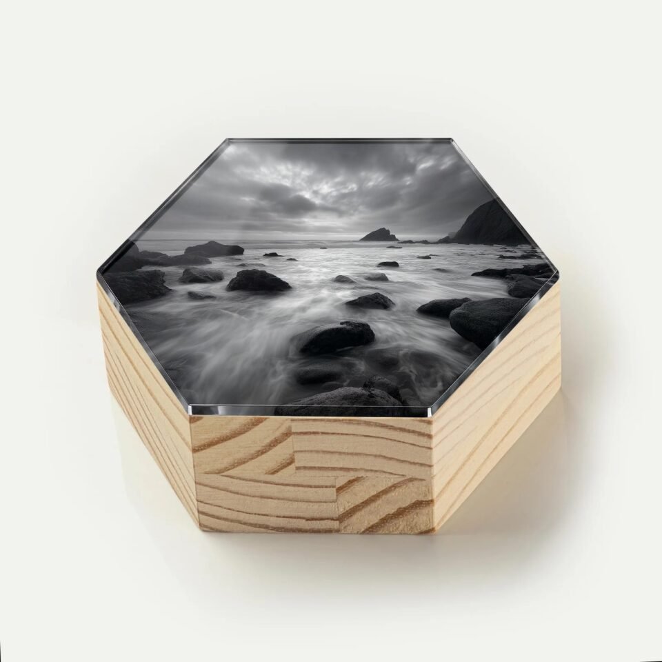 Totem Decorativo 'Mar de Inverno'