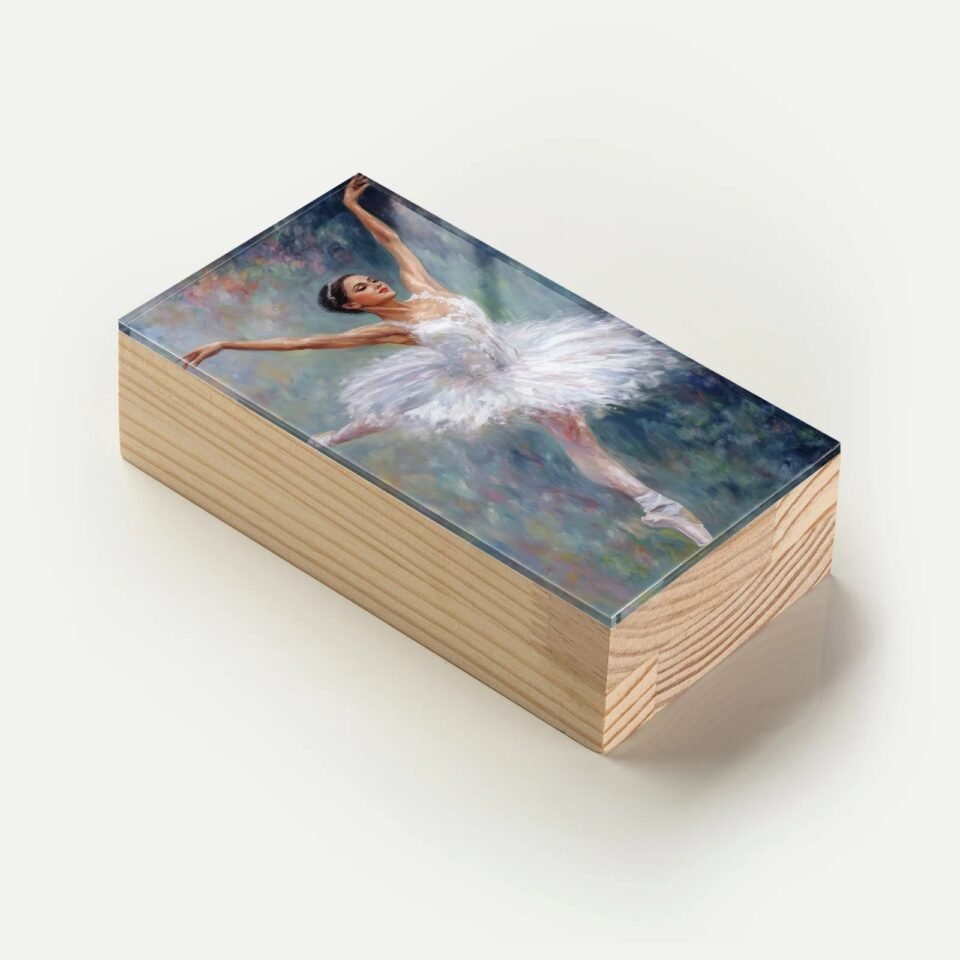 Totem Decorativo 'Leveza em Movimento'